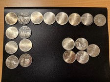 Silbermünzen Olympische