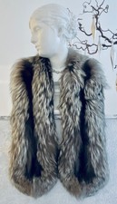 Luxus Echtpelz Silberfuchs