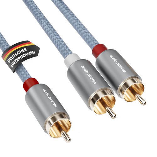Audio pirates 2x1 rca - 2x1, y-rca