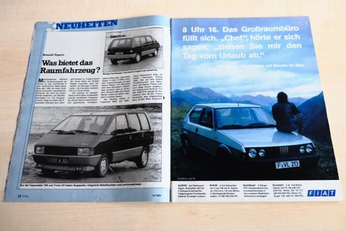 Mot 1984 renault - 14/1984, espace