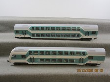 Fleischmann Spur H0 Doppelstockwagen 2. Kl. der DB Set 2-teilig AC ohne OVP B68