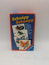 Schnipp Schnapp Ravensburger 1979 Kartenspiel Gesellschaftsspiel Familienspiel 