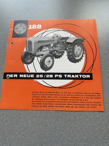 Org steyr schlepper prospekt - steyr,