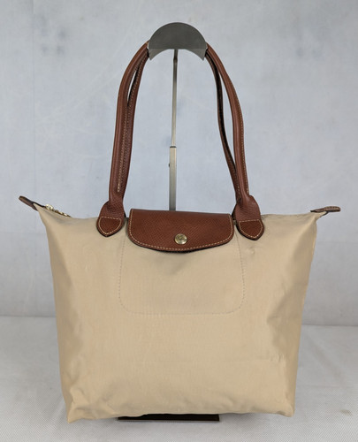 Longchamp pliage beige - longchamp,