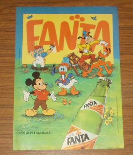 Seltene werbung fanta - werbung,
