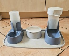 Tupperware Katzenfutterstation Katzen Futtercenter Futterstation