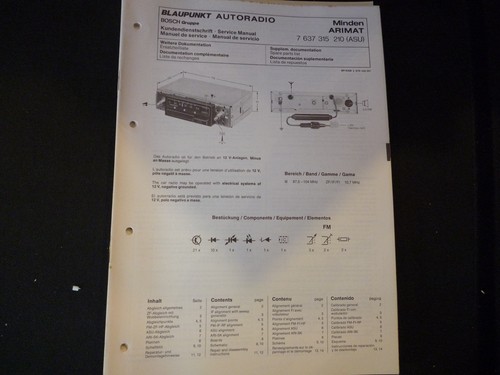 Original service manual - original,