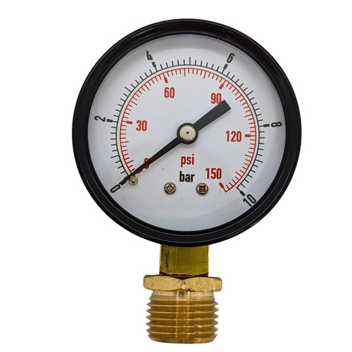 Manometer 0bar 2 zoll - manometer,