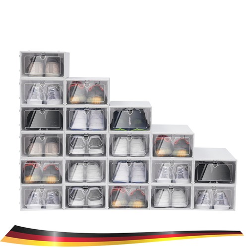 Schuhboxen transparent - 20,