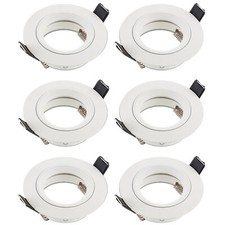 6x Einbau Strahler Rahmen