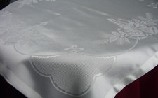 Zähldecke 90x90 cm platin Weihnachten #681 Stickdecke Kreuzstich Sticken