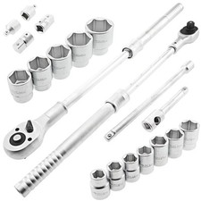 Knarren Kasten Ratschen Koffer 3/4" 1" LKW Teleskop Umschaltknarre 19-50 mm Nuss