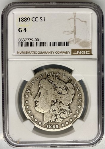Ngc 1889 morgan - 1889-cc, silver