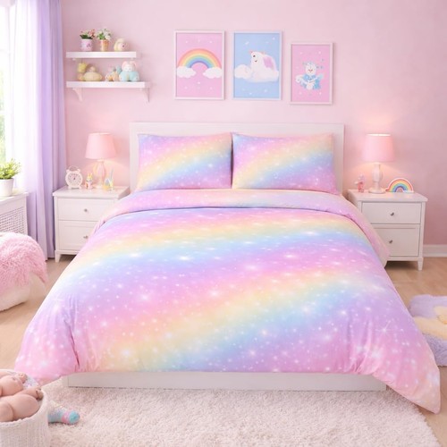 Bettwäsche set regenbogen - bettwäsche,