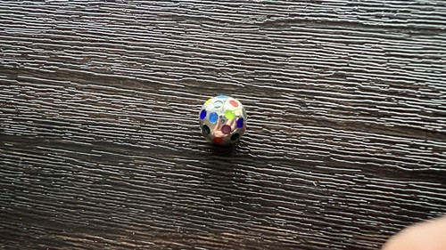 Tipit kugel silber emaille - tipit, s
