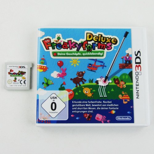 3ds spiel freakyforms deluxe - spiel,
