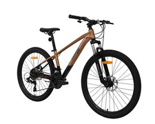 KESKIN BIKE HT MTB1 26" x 2.35 – Aluminiumrahmen, SM-21-Speed, Bronze Schwarz