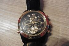 KÖNIGSWERK AUTOMATIK ARMBANDUHR GOLD-SCHWARZ