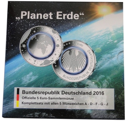 Brd euro blauer planet - 5,