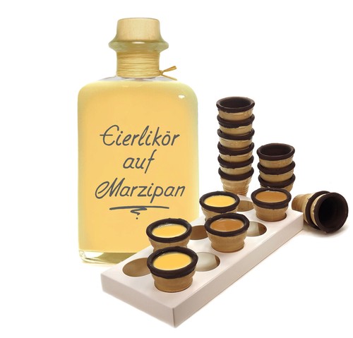 Eierlikör auf marzipan 5l - eierlikör,