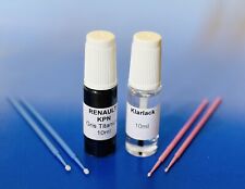 Lackstift-Set RENAULT KPN Gris Titanium perleffekt, 2 x 10ml + 4 Lacktupfer