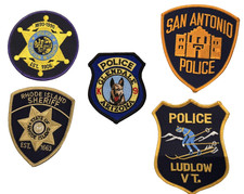 5 US Police patch USA Polizei
