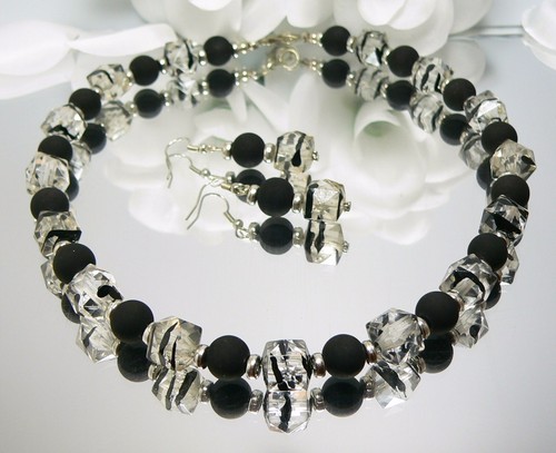 Schmuckset kette ohrring - schmuckset,