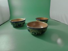 Steingut/Keramik 3 Schalen