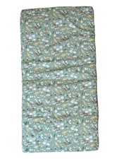 Tineo Reisematratze Baby 60x120x4 cm abnehmbarer Bezug Safari