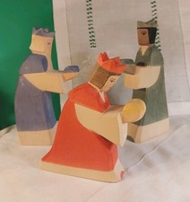 Ostheimer Königsgruppe - 3 Teile , Heilige 3 Könige, Original Ostheimer, neuwert