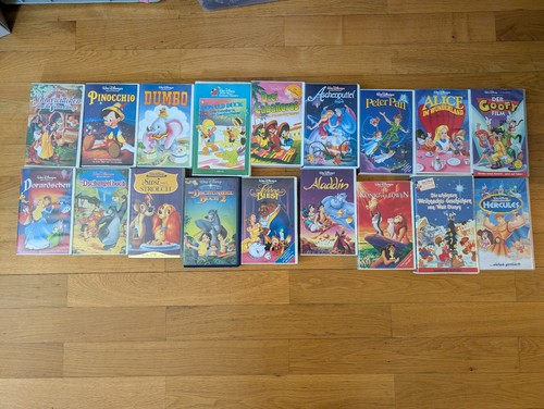 Disney vhs meisterwerke - disney,