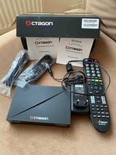 Octagon SX88 4K UHD Sat Receiver IPTV Web Stalker TV Multistream