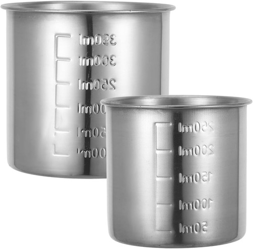 Messbecher edelstahl 250ml - messbecher,