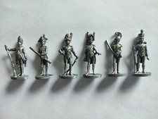 6 x Metallfiguren. Satz. 35