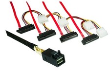 DINIC SAS Kabel SFF-8643 auf