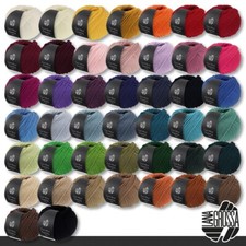 Lana Grossa 50 g Cool Wool Superbig Uni Schurwolle Merino extra Wolle  44 Farben