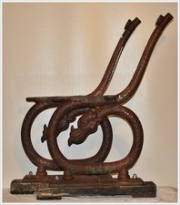 Parkbank Gestell antik