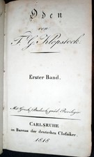 1818 Klopstock, Oden