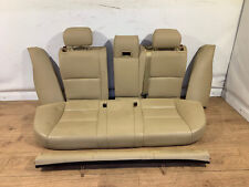 BMW E61 Touring Leder Rückbank Sitz mit Isofix Sitzfläche Armlehne Gurt Beige