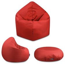 Runder Sitzsack Innen/Außen Garten Sitzsack Wasserdicht Gefüllt 100 cm/40"