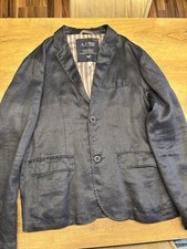 AJ ARMANI JEANS BLAZER GR 56 NEU %100 Leinen