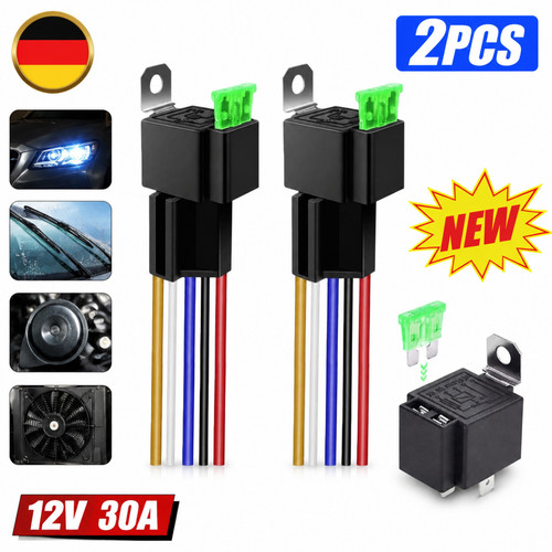 2pcs 12v 30a relais - 12v,