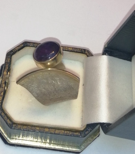 Silver ring 925 with - , amethyst