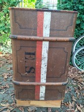 antiker Überseekoffer als Schrank 4 Schubladen sehr dekorativ Schrankkoffer