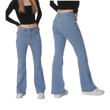 Jeans Damen High Waist Loose