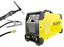 WIG-Schweißinverter WELDINGER WE 234P AC/DC digital für Aluminium 230A Schweißen