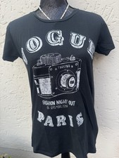 VOGUE Paris Exklusiv T-Shirt Fashion 2014 EDEL Gr. 36 / 38 S / M style *NEU