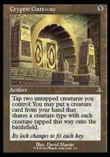 Magic/MTG Kryptischer Torbogen XDMR-376 Rare Deutsch Excellent Foil