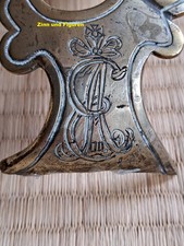 Säbel gefäß mit monogramm - mit,