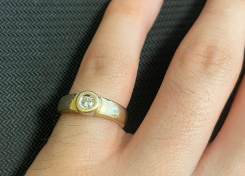 Goldring 585 14k ring - aus, gold